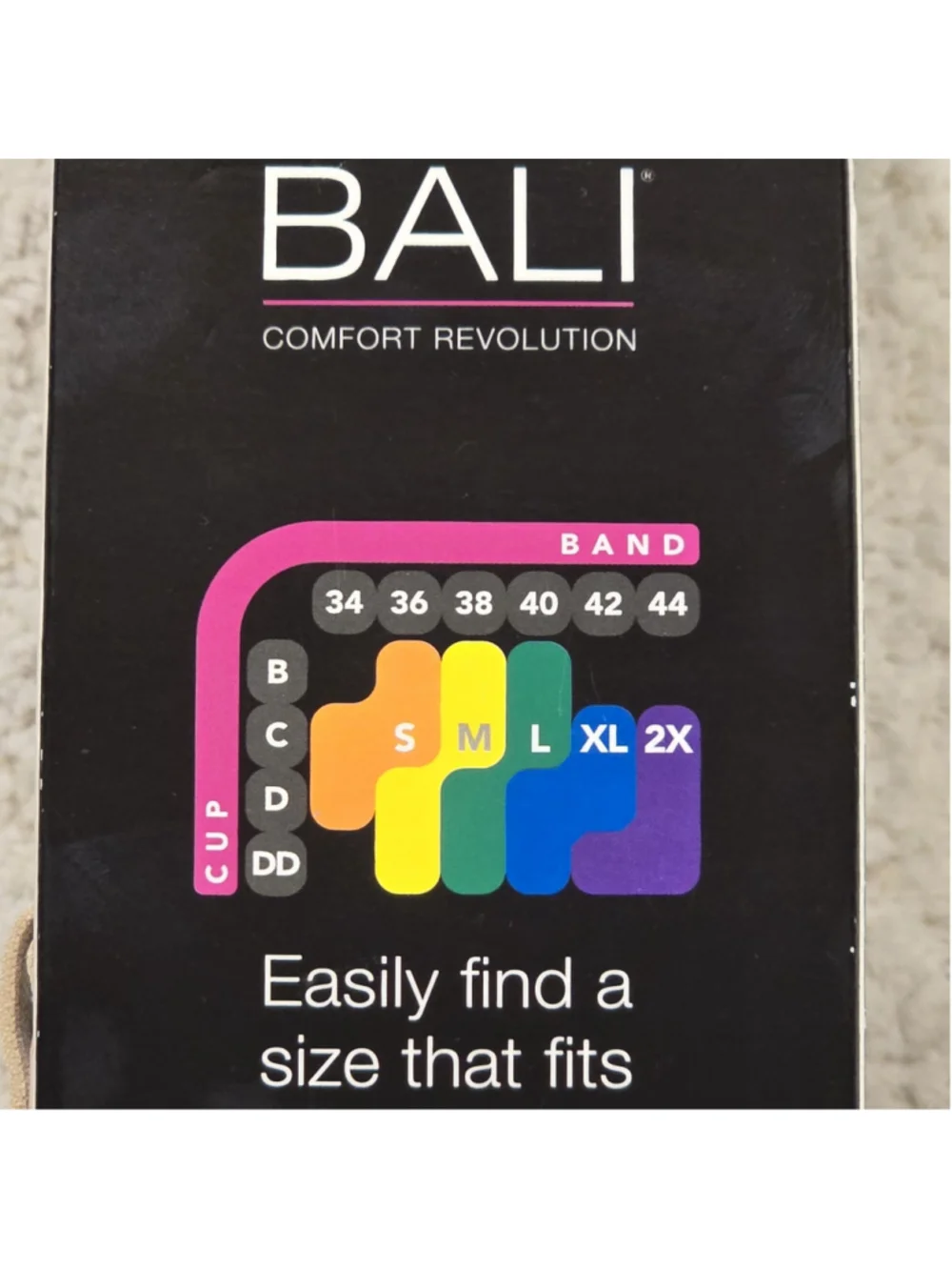 Women's Bali Comfort Revolution Wirefree Bra 2X Beige (only one bra, not 2)